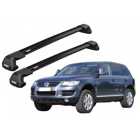 Barras Thule VOLKSWAGEN Touareg 02-09 PF / EDGE Flush BLACK