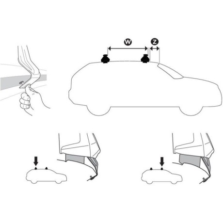 Kit de Anclaje Thule 145354