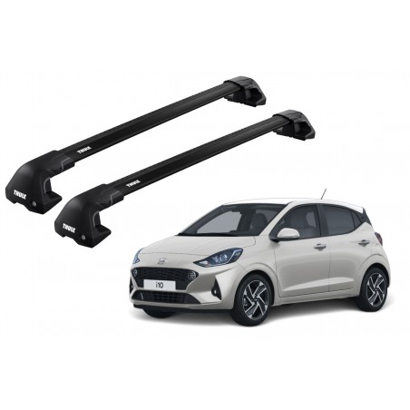 Barras Thule HYUNDAI i10 20- TN / EDGE Flush BLACK