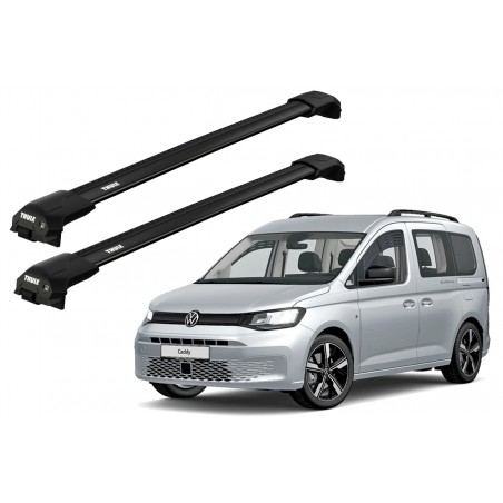 Barras Thule VOLKSWAGEN Caddy Cargo 21- RE / EDGE Flush Black