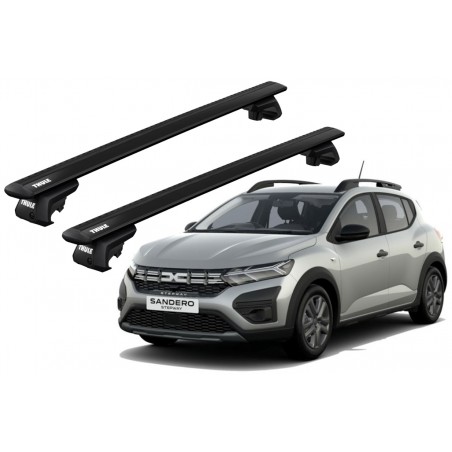 Barras Thule DACIA Sandero Stepway 21- RE / WingBar EVO Black