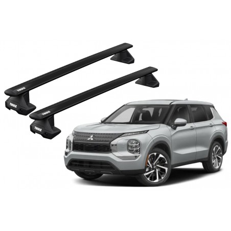 Barras Thule MITSUBISHI Outlander 22- TN / WingBar EVO Black