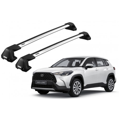 Barras Thule TOYOTA Corolla Cross 21- TN / EDGE Flush