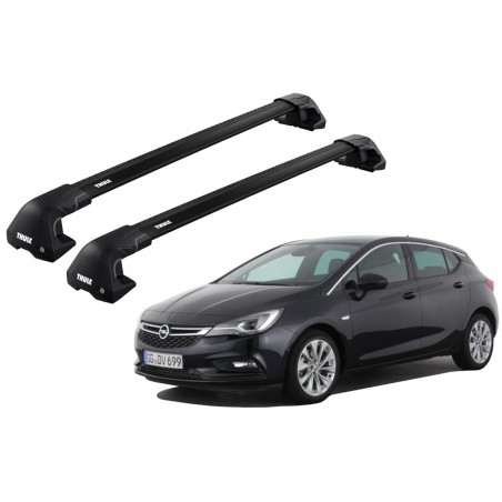 Barras Thule OPEL Astra 10-15 TN / EDGE Flush Black