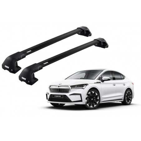 Barras Thule SKODA Enyaq Coupe iV 23- TN / EDGE Flush Black