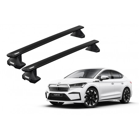 Barras Thule SKODA Enyaq Coupe iV 23- TN / WingBar EVO Black