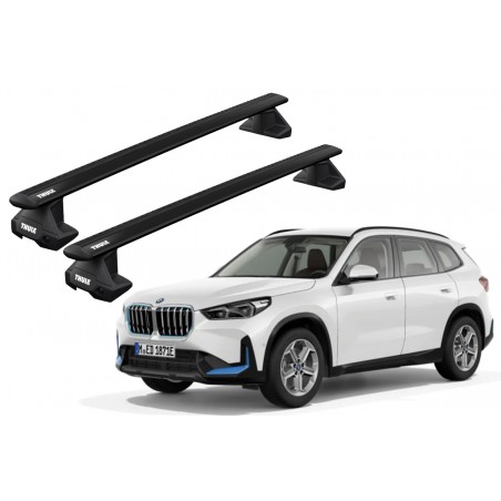 Barras Thule BMW iX1 23- TN / Wing EVO BK