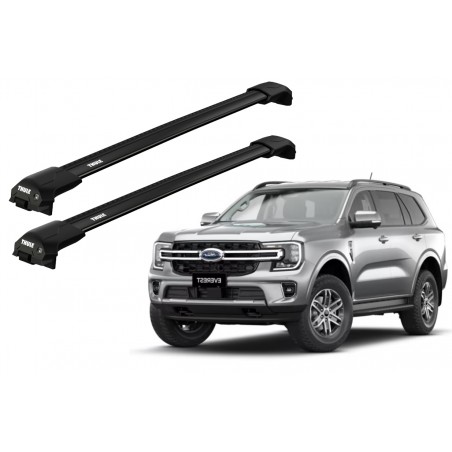 Barras Thule FORD Everest 22- RE / EDGE Flush Black