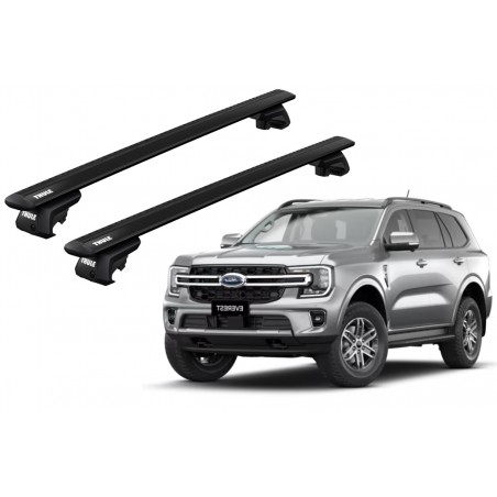 Barras Thule FORD Everest 22- RE / WingBar EVO Black