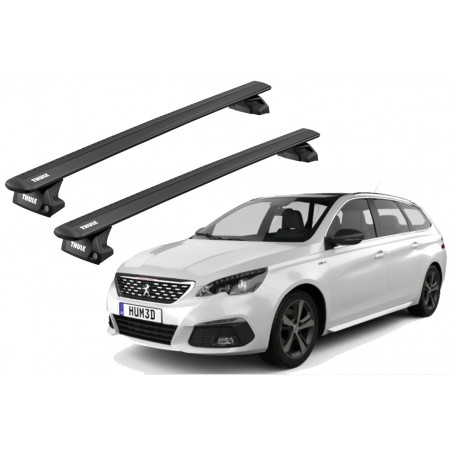 Barras Thule PEUGEOT 308 SW 22- RA / WingBar EVO Black