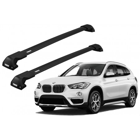 Barras Thule BMW X1 23- RA / EDGE Flush Black