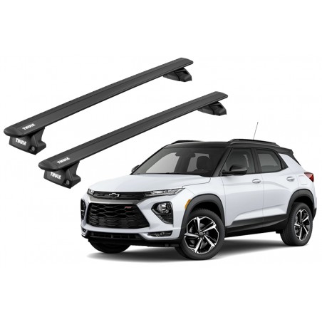 Barras Thule CHEVROLET TrailBlazer 21- RA / WingBar EVO Black