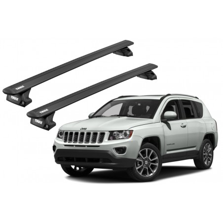 Barras Thule JEEP Compass 11-16 RA / Wing EVO Black