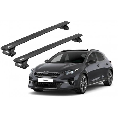 Barras Thule KIA XCeed 19- RA / WingBar EVO Black