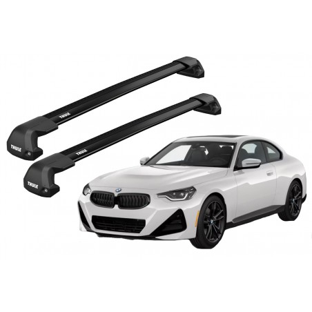 Barras Thule BMW 2-Series 22- PF / EDGE Flush Black