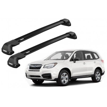 Barras Thule SUBARU Forester 19-24 PF / EDGE Flush Black