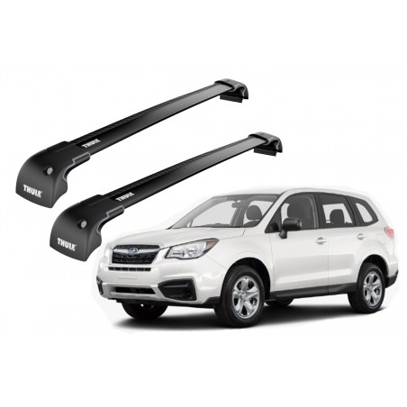 Barras Thule SUBARU Forester 19-24 PF / Wing EDGE Black