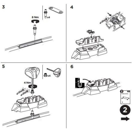 Kit De Anclaje Thule 187097