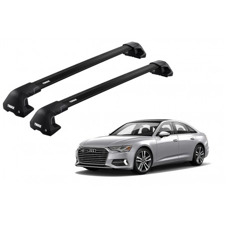 Barras Thule AUDI A6 19- TN / EDGE Flush Black