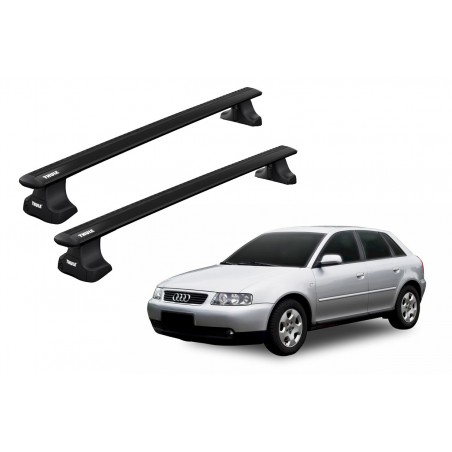 Barras Thule AUDI A3 (8P) 03-12 TN / WingBar Black