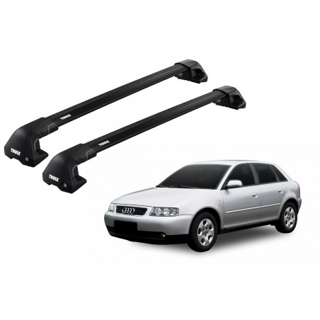 Barras Thule AUDI A3 (8P) 03-12 TN / EDGE Flush Black