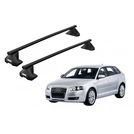 Barras Thule AUDI A3 Sportback (8P) 04-12 TN / SquareBar EVO