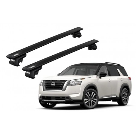 Barras Thule NISSAN Pathfinder 22- RE / WingBar EVO Black