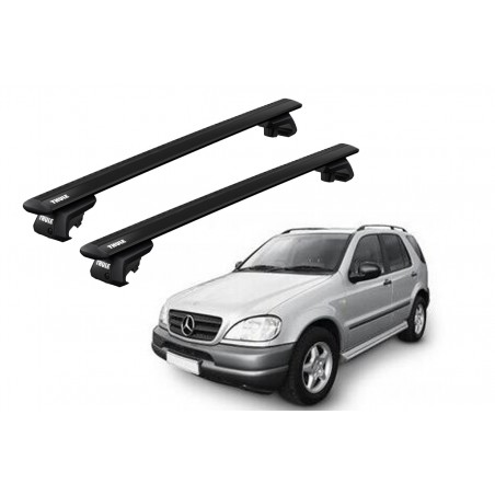 Barras Thule MERCEDES BENZ M-Class 98-01 RE / Wing EVO BK