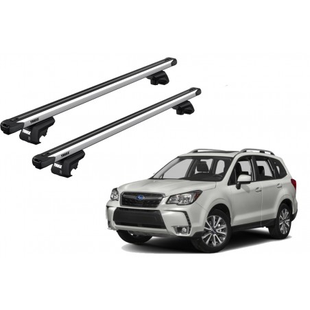 Barras Thule SUBARU Forester 19-24 RE / SlideBar EVO