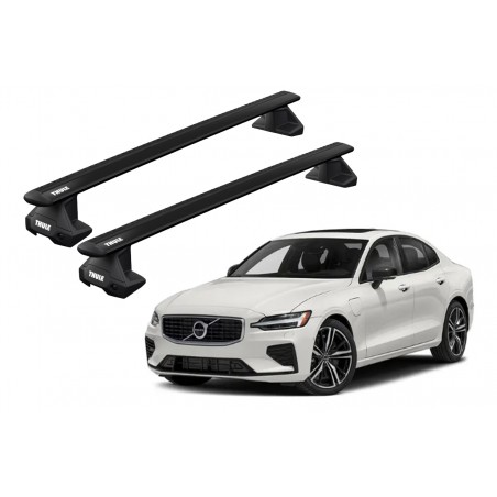 Barras Thule VOLVO S60 19- TN / WingBar EVO Black