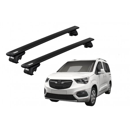 Barras Thule OPEL Combo Life 19- RE / WingBar EVO Black