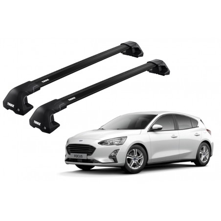 Barras Thule FORD Focus 19-22 TN / EDGE Flush Black