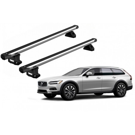 Barras Thule VOLVO V90 Cross Country 17- RA / SlideBar EVO