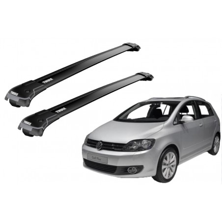 Barras Thule VOLKSWAGEN Golf Plus 09-14 RE / Wing EDGE Black