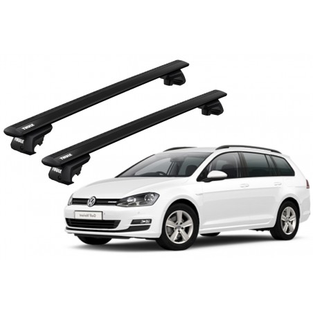 Barras Thule VOLKSWAGEN Golf Variant 21- RE / WingBar EVO Black