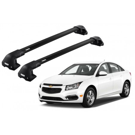 Barras Thule CHEVROLET Cruze 16-19 TN / EDGE Flush Black