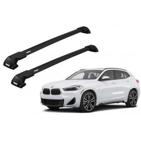 Barras Thule BMW X2 18- RA / EDGE Flush Black