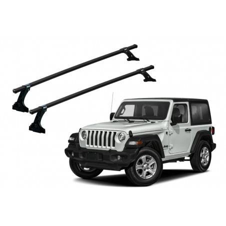 Barras Thule JEEP Wrangler 86- / Canales de Lluvia