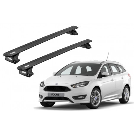 Barras Thule FORD Focus 19-22 RA / WingBar EVO Black