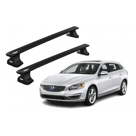 Barras Thule VOLVO V60 10-18 TN / WingBar Black