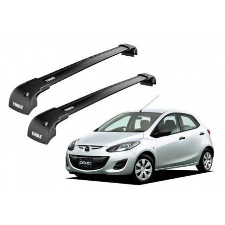 Barras Thule MAZDA Demio 07-14 PF / WingBar EDGE Black