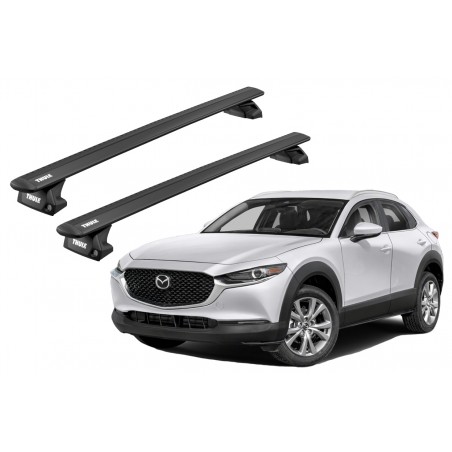 Barras Thule MAZDA CX-30 20- RA / WingBar EVO Black