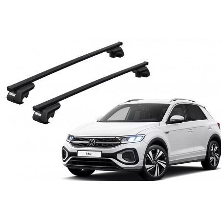 Barras Thule VOLKSWAGEN T-Roc 18- RE / SquareBar EVO