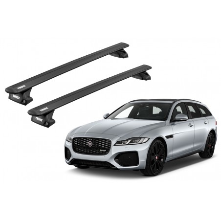 Barras Thule JAGUAR XF Sportbreak 18- RA / WingBar EVO Black