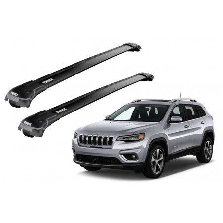 Barras Thule JEEP Cherokee 14-20 RE / WingBar EDGE Black