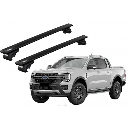 Barras Thule FORD Ranger 11-22 RE / WingBar EVO Black