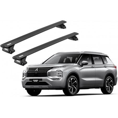 Barras Thule MITSUBISHI Outlander 22- RA / WingB EVO BK