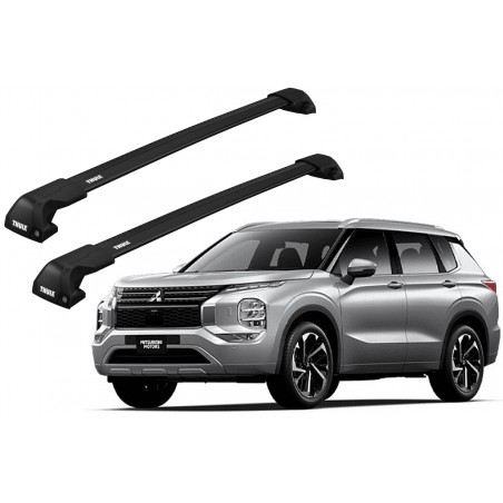 Barras Thule MITSUBISHI Outlander 22- RA / EDGE Flush BK