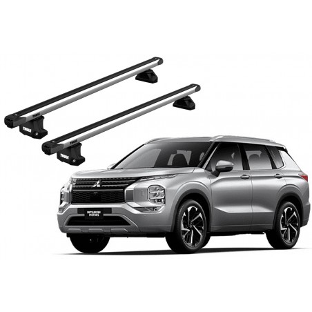 Barras Thule MITSUBISHI Outlander 22- RA / SlideBar EVO