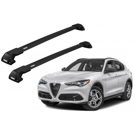 Barras Thule ALFA ROMEO Stelvio 17- RA / EDGE Flush BK